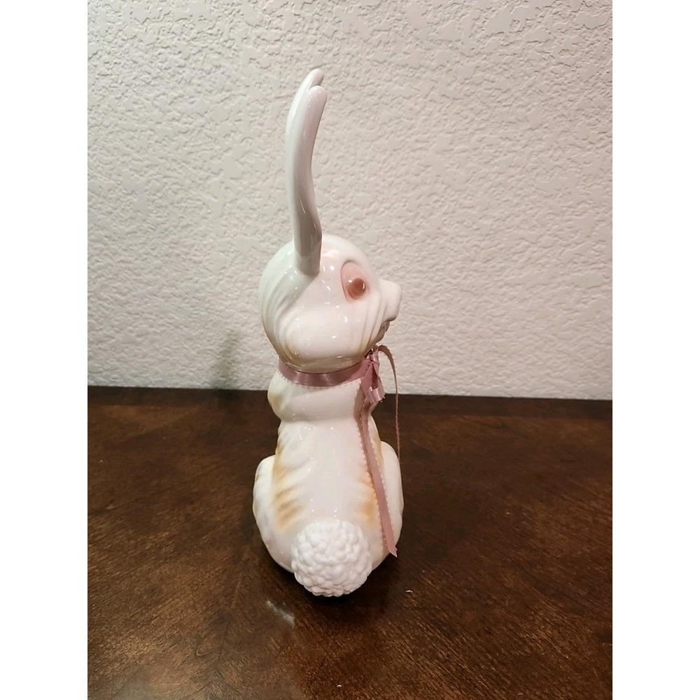 Vintage Ceramic Rabbit Holding A Carrot 14 " - Picture 7 of 9